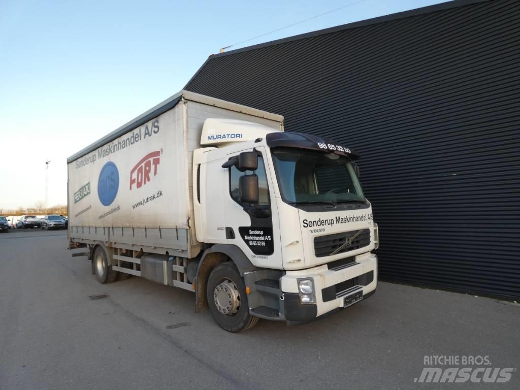 Volvo FE 280 Priekabos su tentu