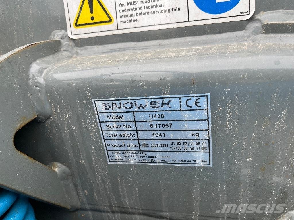 Snowek U420 Sniego peiliai ir valytuvai
