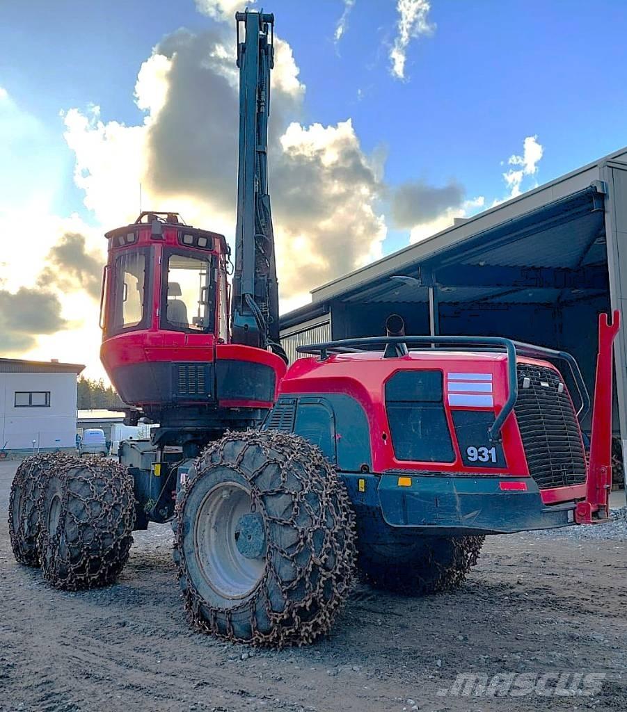 Komatsu 931 Miško technika (Harvesteriai)