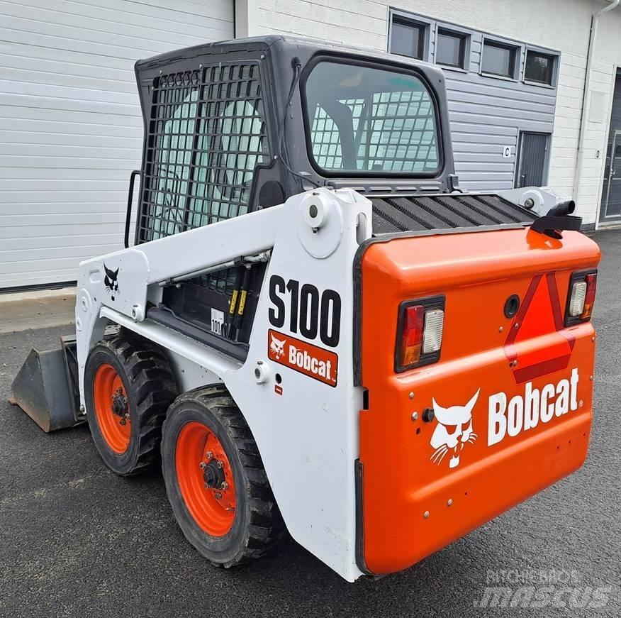 Bobcat S 100 Krautuvai su šoniniu pasukimu