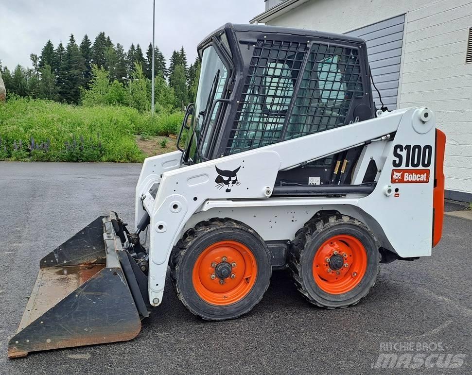 Bobcat S 100 Krautuvai su šoniniu pasukimu