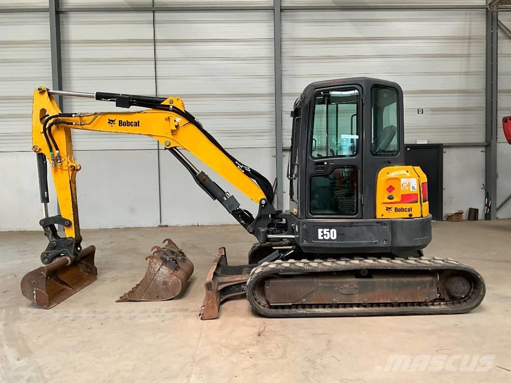 Bobcat E 50 Mini ekskavatoriai < 7 t