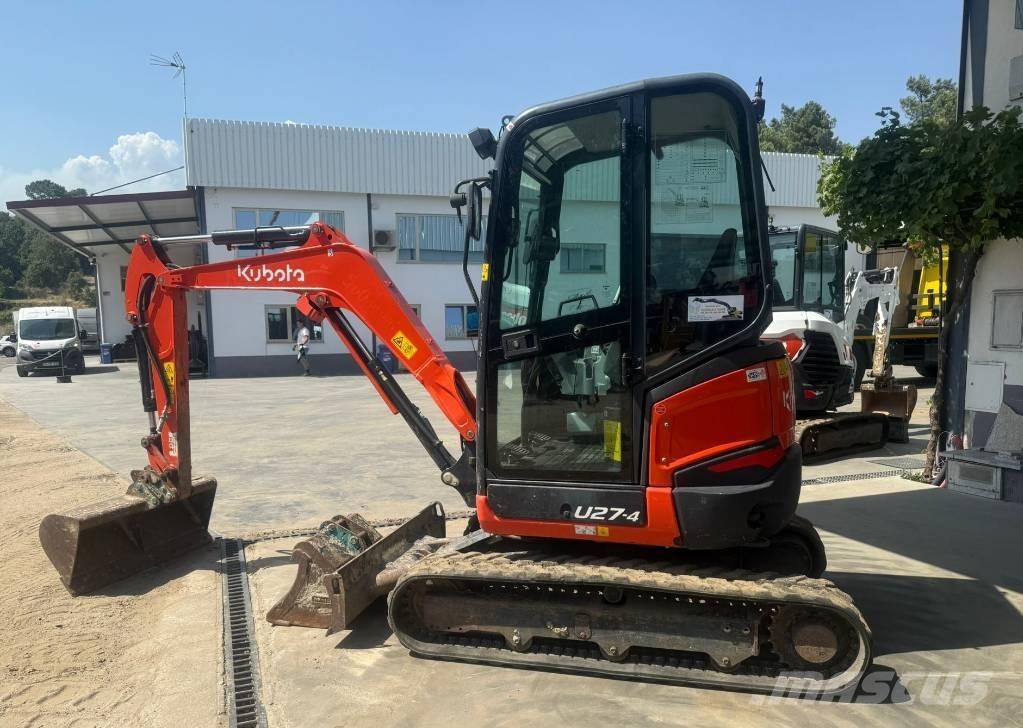 Kubota U 27-4 Mini ekskavatoriai < 7 t