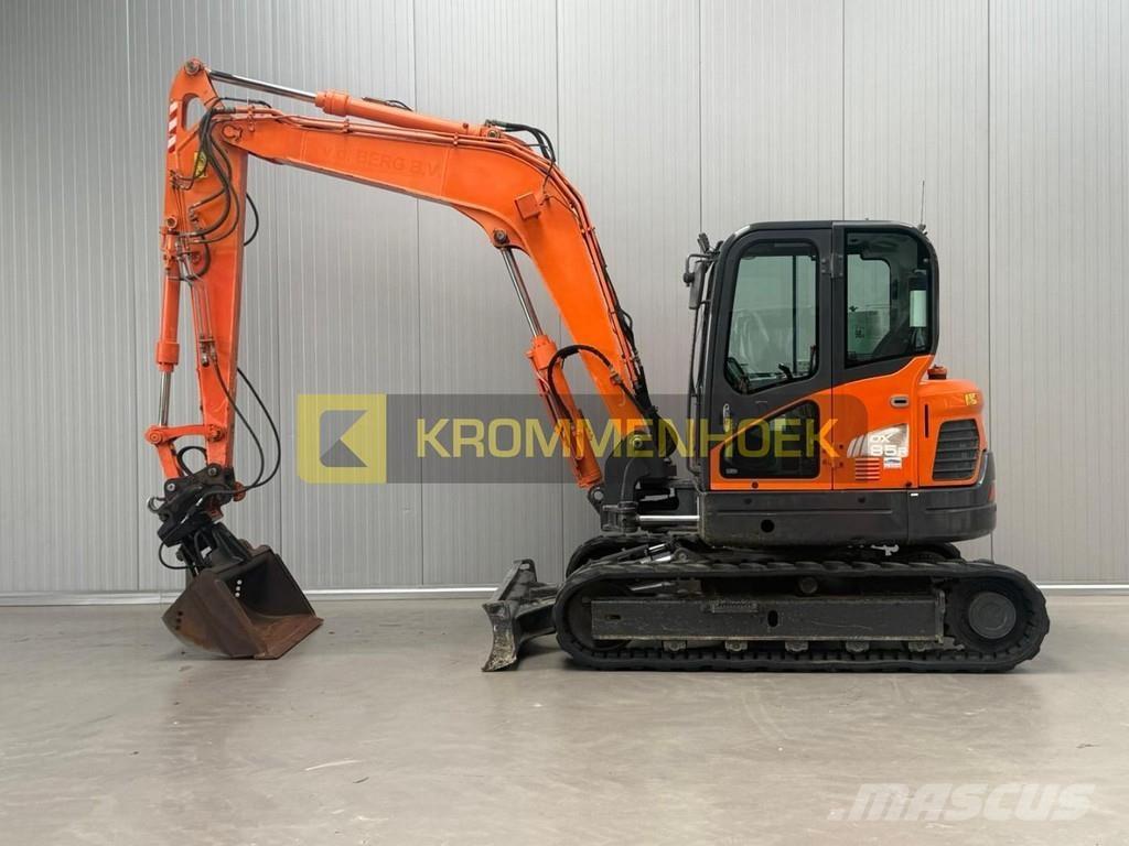 Doosan DX 85R-3 Vidutinės galios ekskavatoriai 7-12 t