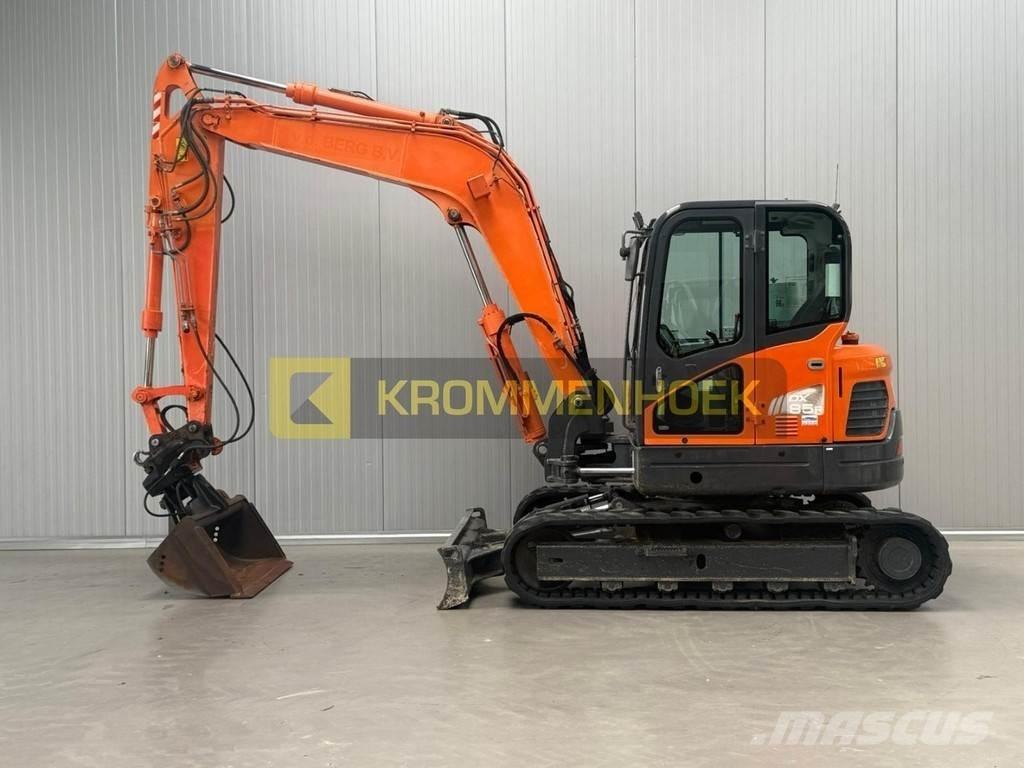 Doosan DX 85R-3 Vidutinės galios ekskavatoriai 7-12 t