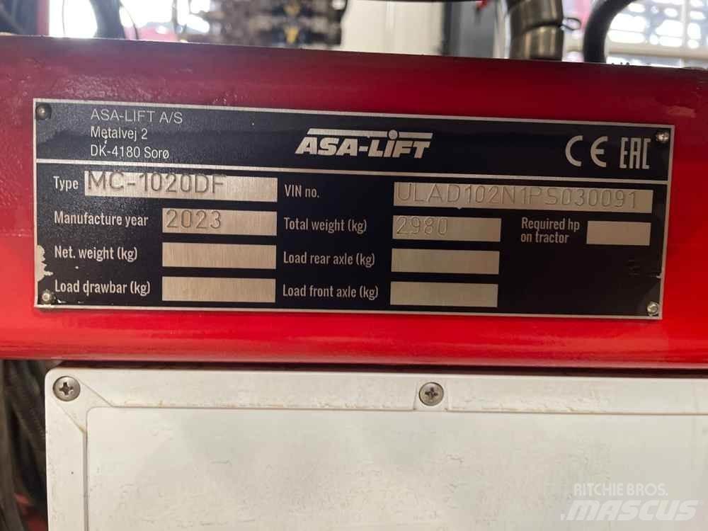 Asa-Lift MC-1020DF Žemės ūkis - Kita