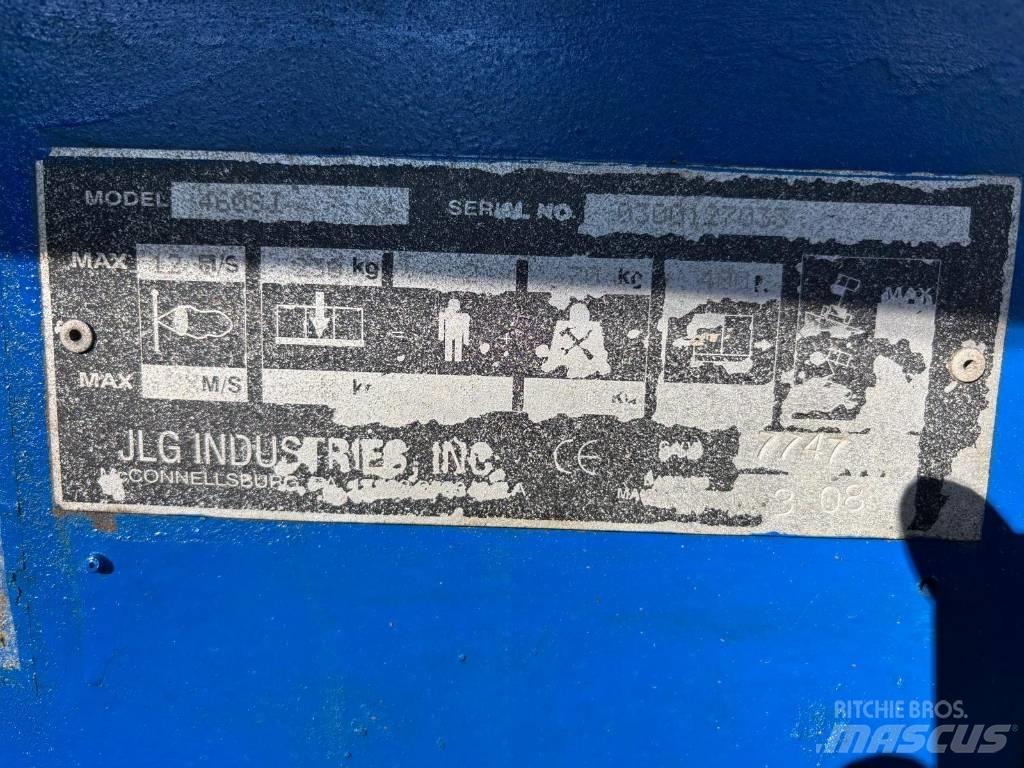 JLG 460 SJ Alkūniniai keltuvai