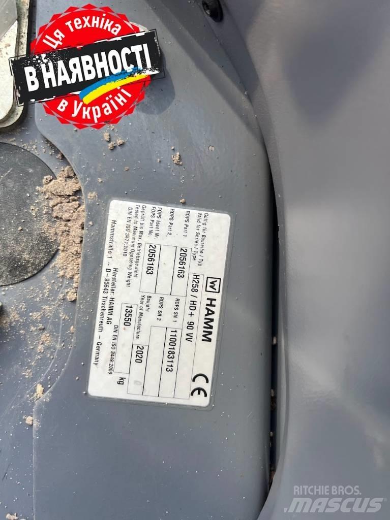 Hamm HD 90 VV Porinių būgnų volai