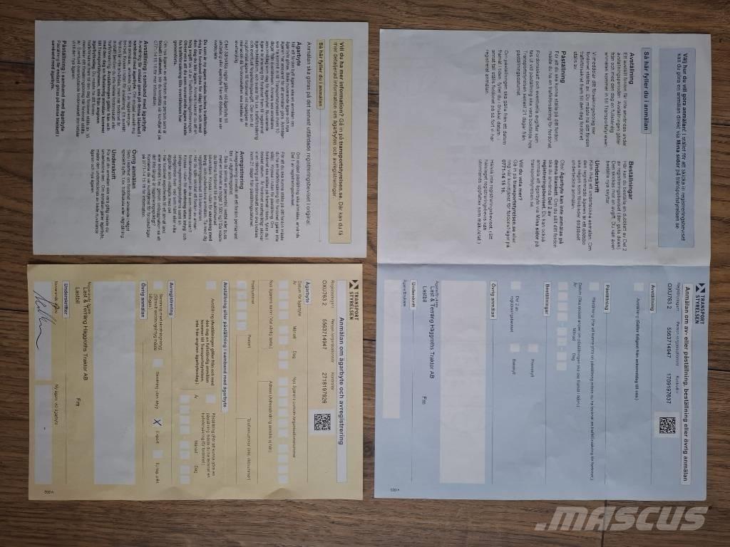 Volvo FM 460 Savivarčių priekabų vilkikai