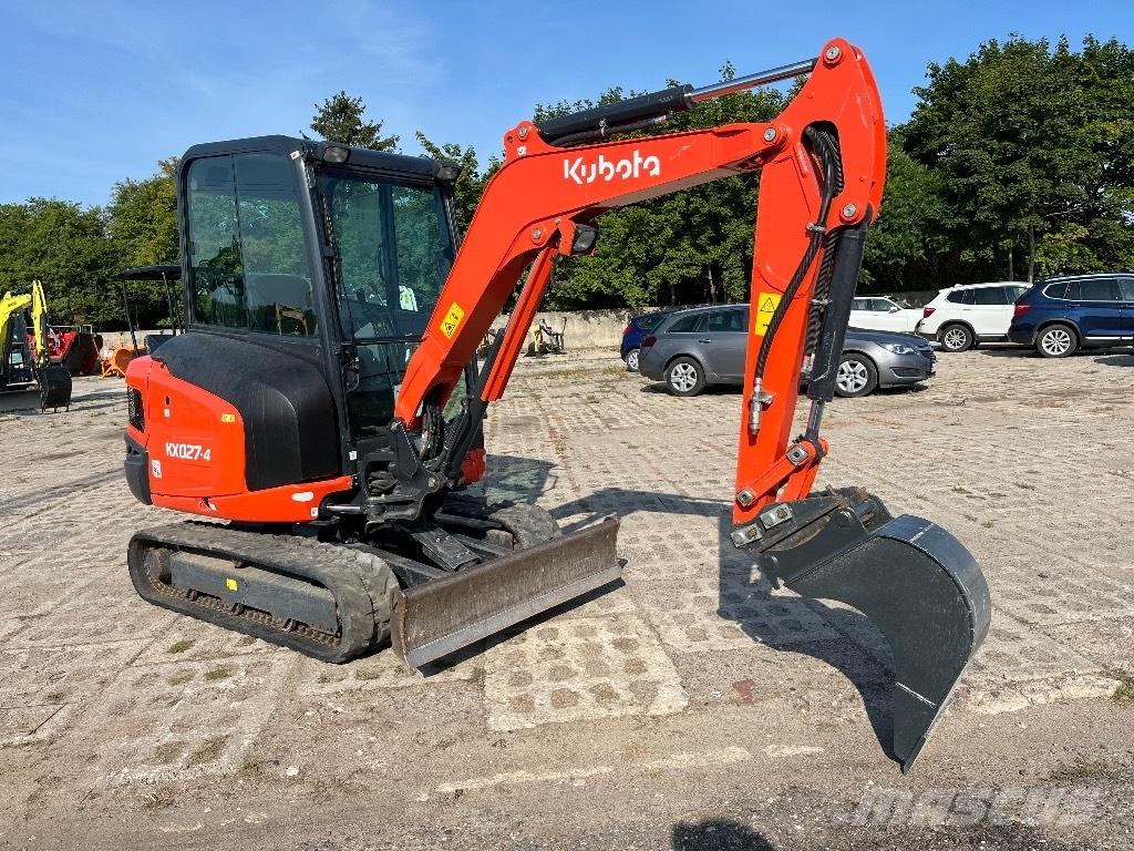Kubota KX 027-4 Mini ekskavatoriai < 7 t