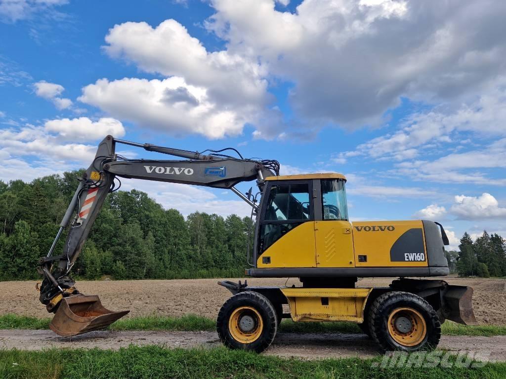 Volvo EW 160 Ratiniai ekskavatoriai