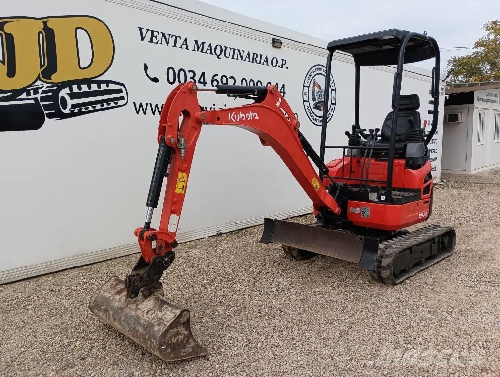 Kubota U 17-3 Mini ekskavatoriai < 7 t