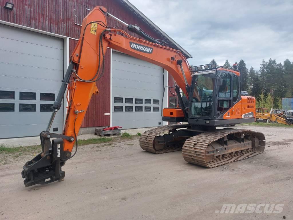 Doosan DX160LCH-5 Vikšriniai ekskavatoriai