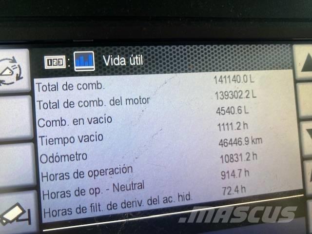 CAT 966 M Naudoti ratiniai krautuvai