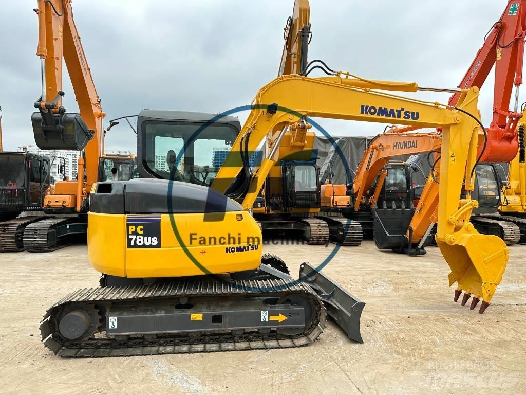 Komatsu PC 78 US Vikšriniai ekskavatoriai