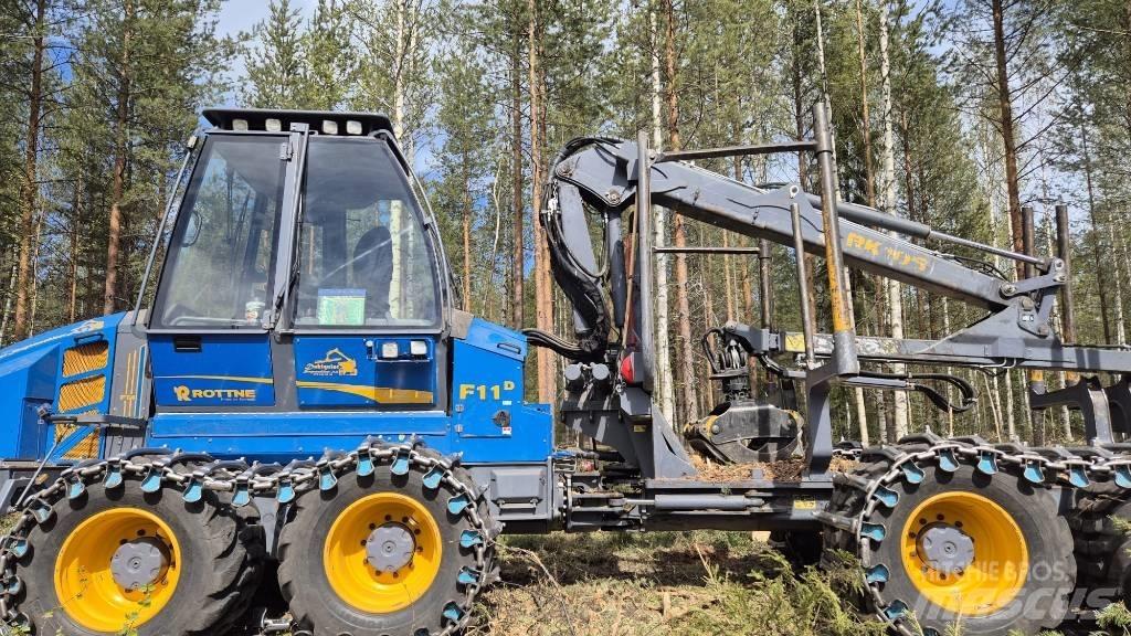 Rottne F11D Naudoti miškovežiai (Forvarderiai)