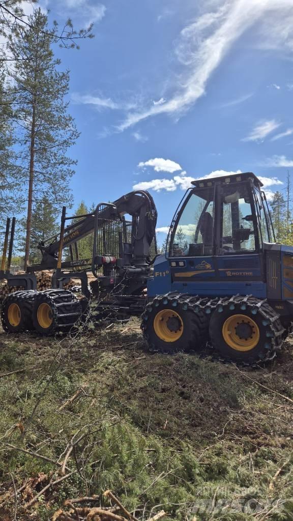 Rottne F11D Naudoti miškovežiai (Forvarderiai)