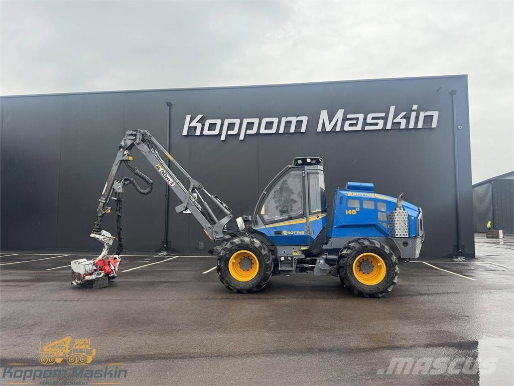 Rottne H8D Miško technika (Harvesteriai)