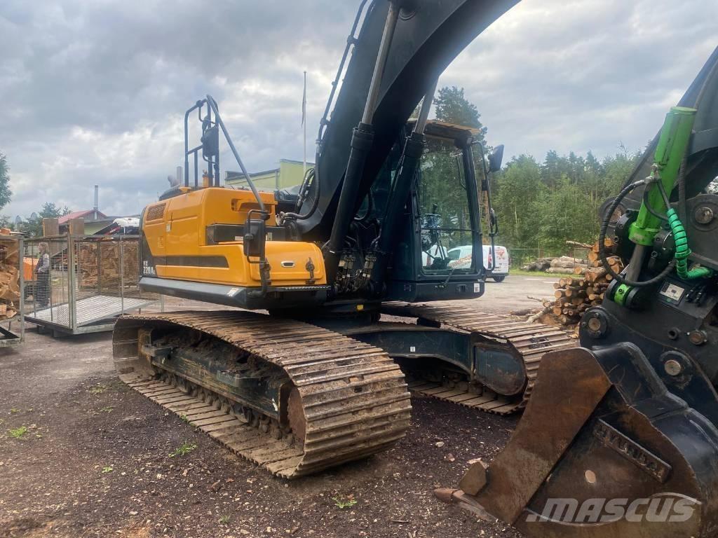 Hyundai HX 220 AL Vikšriniai ekskavatoriai