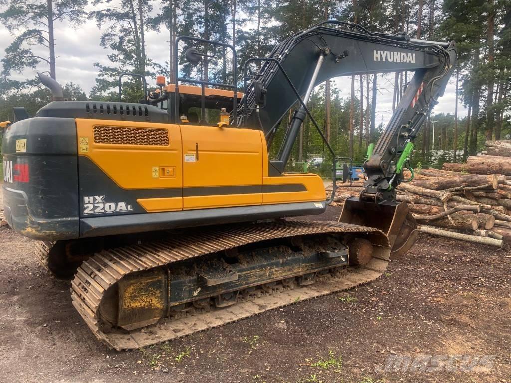 Hyundai HX 220 AL Vikšriniai ekskavatoriai