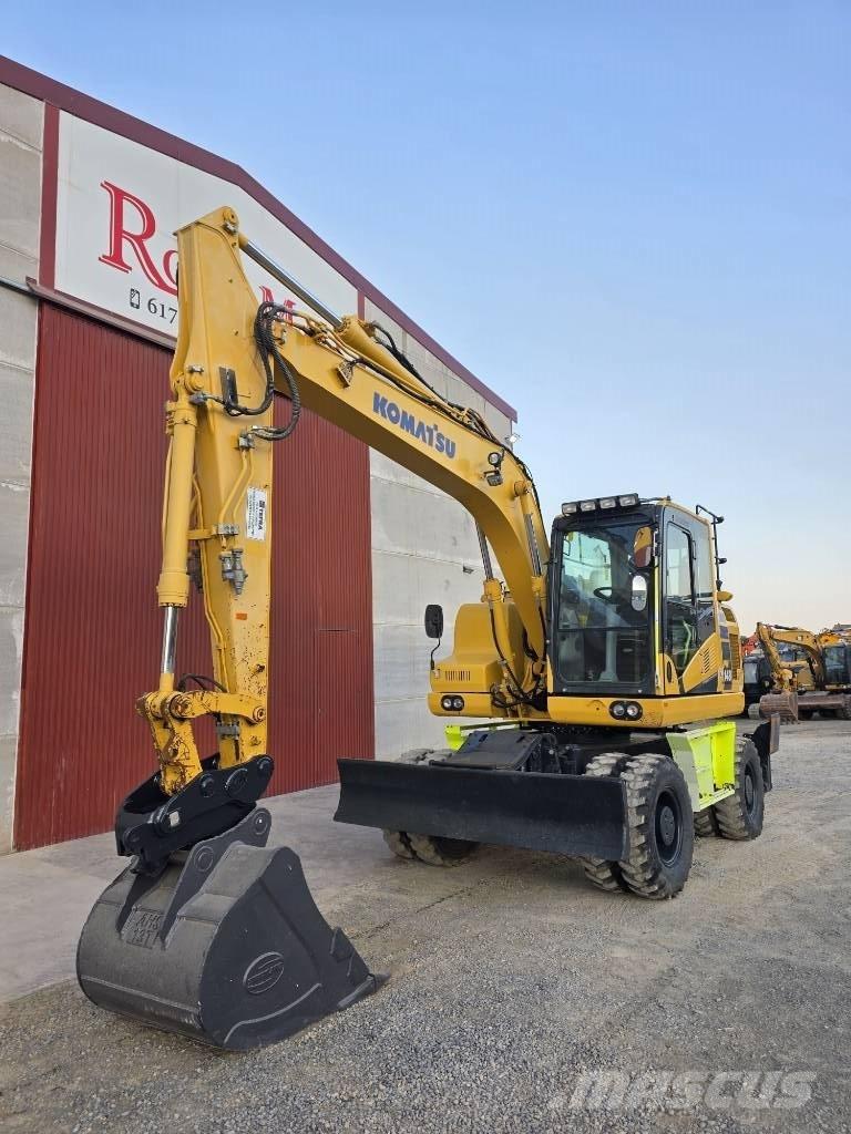 Komatsu PW 148-11 Vikšriniai buldozeriai