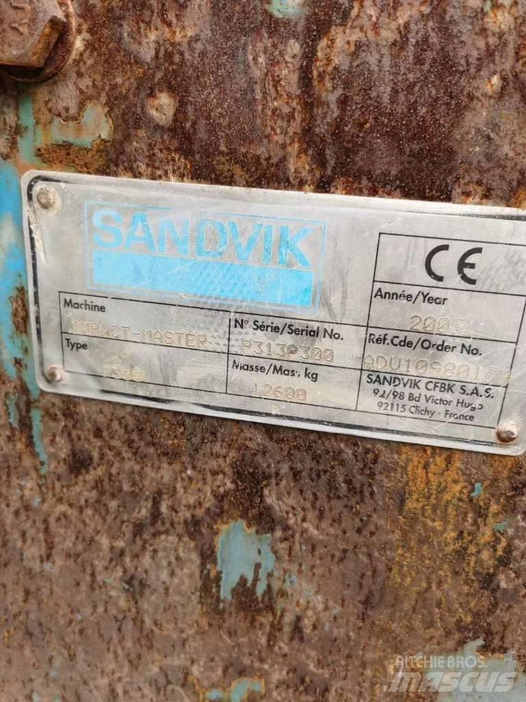 Sandvik P300 Trupintuvai