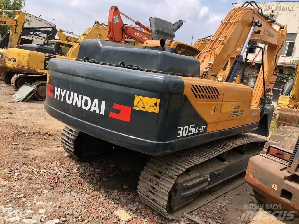 Hyundai 305lc-9 Vikšriniai ekskavatoriai