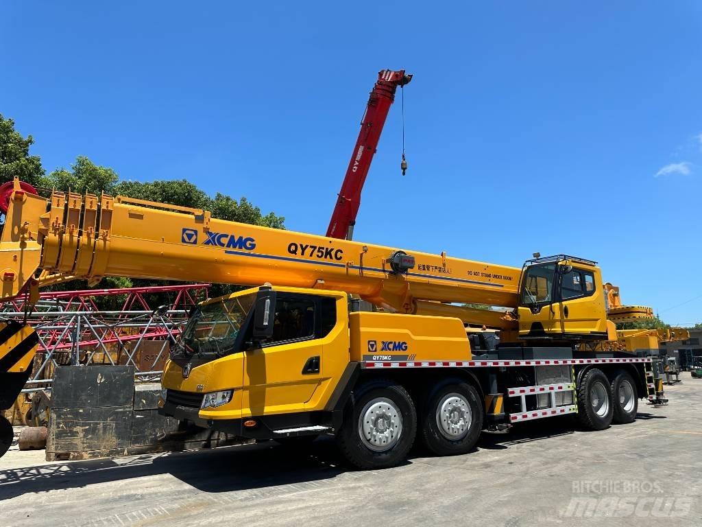 XCMG QY 75KC Neapdoroto reljefo kranai