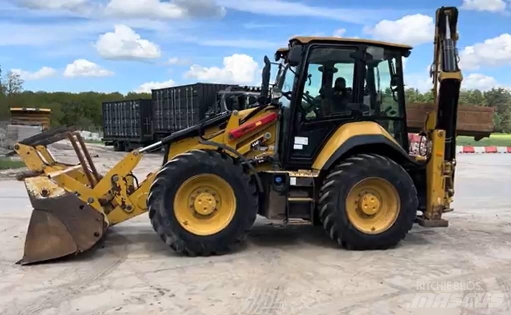 CAT 444 E 4x4 Ekskavatoriniai krautuvai