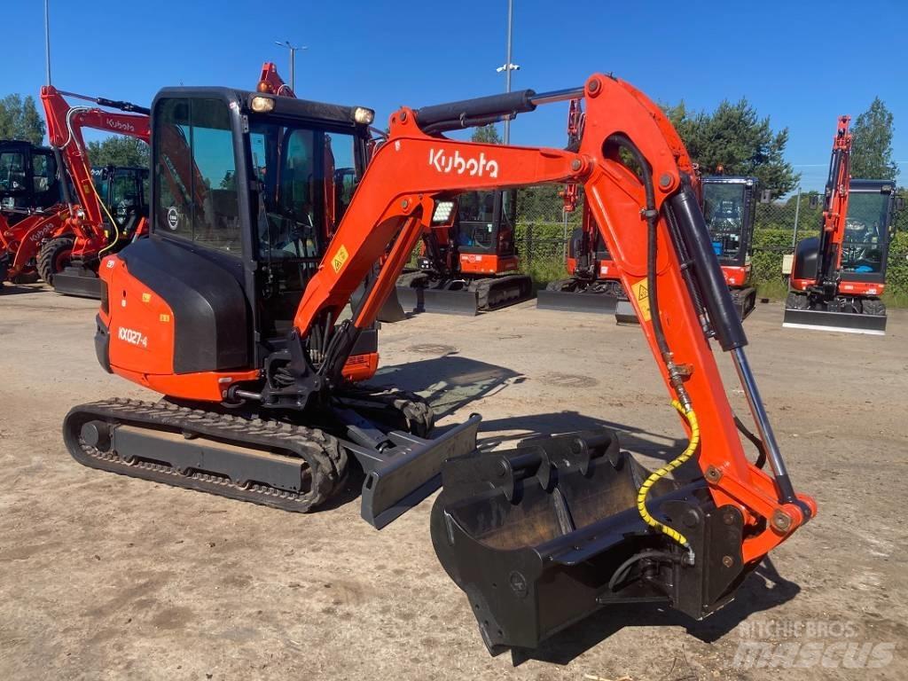 Kubota KX027-4 Mini ekskavatoriai < 7 t
