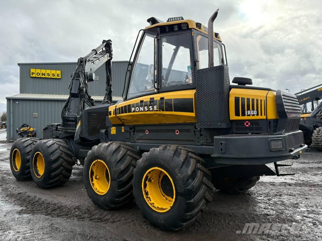Ponsse Ergo 8W Miško technika (Harvesteriai)