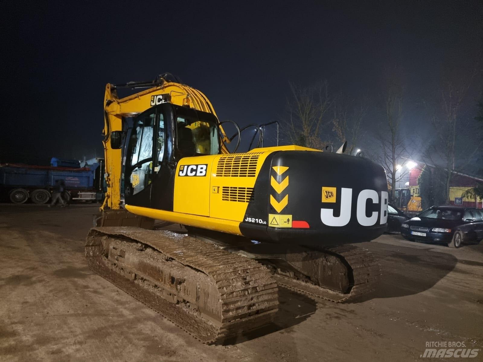 JCB JS 210 LC Vikšriniai ekskavatoriai