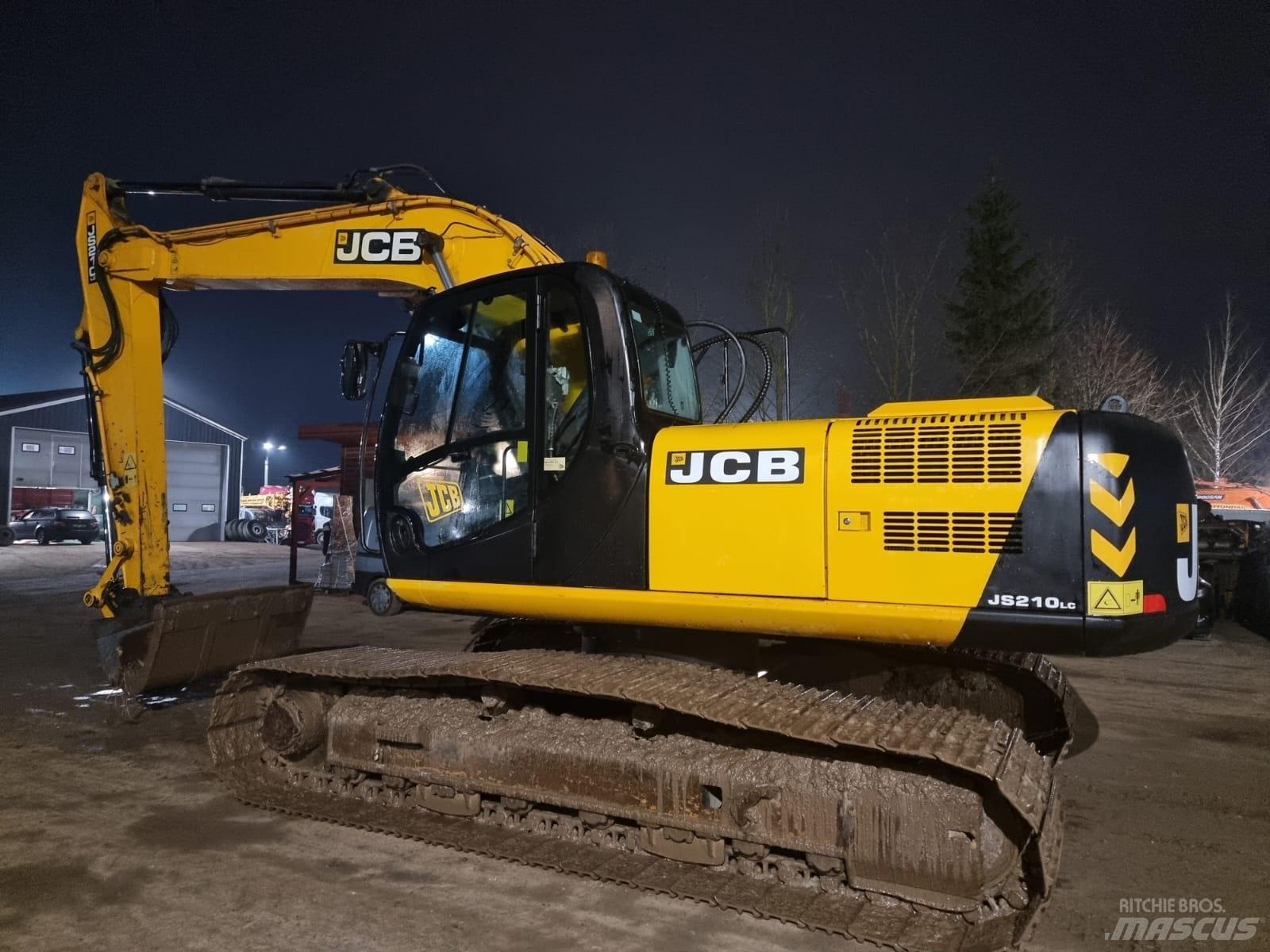JCB JS 210 LC Vikšriniai ekskavatoriai