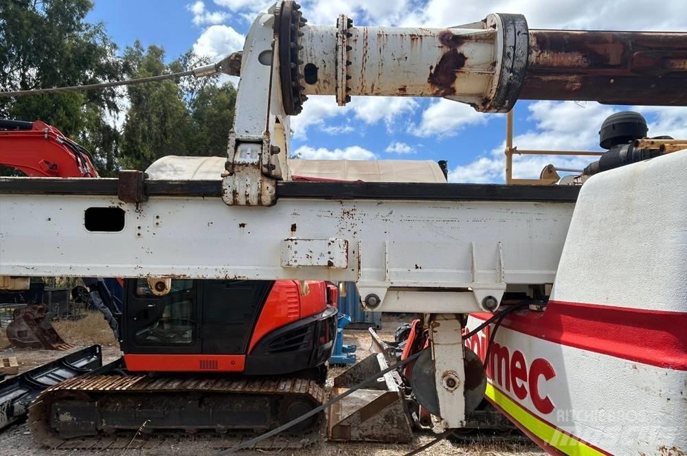 Soilmec SR30 Polių kalimo technika