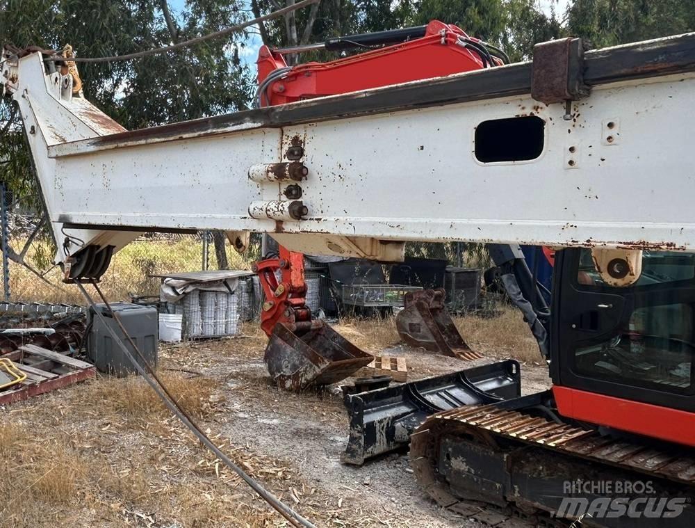 Soilmec SR30 Polių kalimo technika