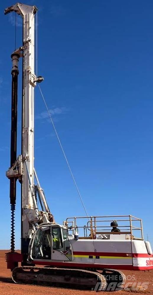 Soilmec SR30 Polių kalimo technika