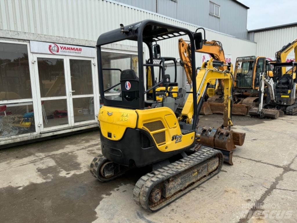 Yanmar SV22 (01310) Mini ekskavatoriai < 7 t