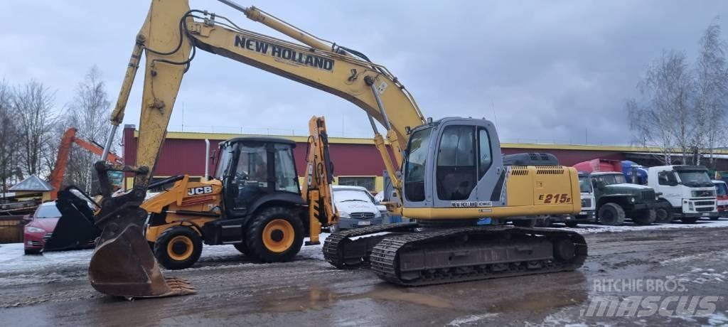 New Holland 215 B Vikšriniai ekskavatoriai