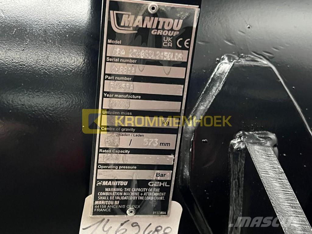 Manitou CBA 2500 Kaušai