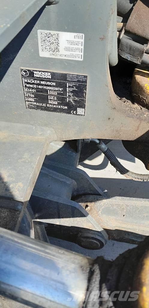 Wacker Neuson ET 65 Vikšriniai ekskavatoriai