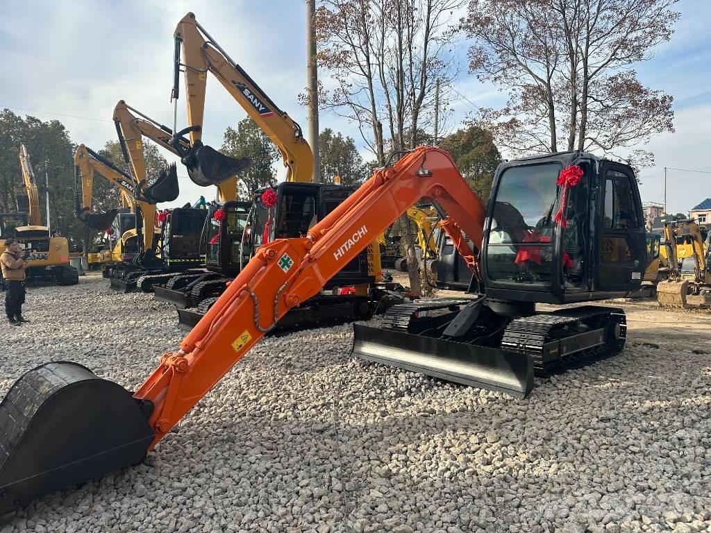 Hitachi ZX 70 Mini ekskavatoriai < 7 t