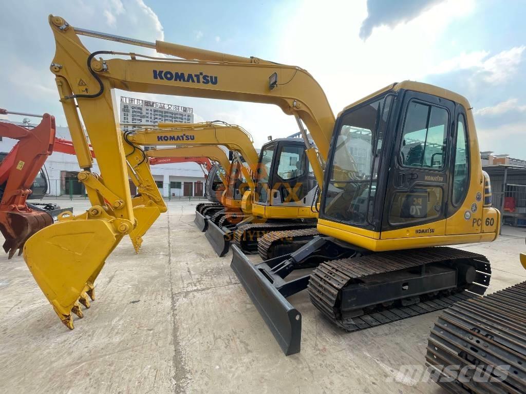 Komatsu PC 60 Mini ekskavatoriai < 7 t