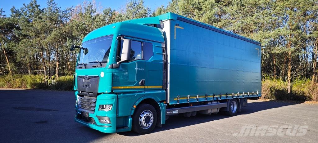 MAN TGX 18.470 Priekabos su tentu
