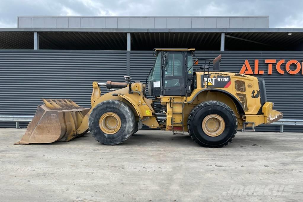 CAT 972M Naudoti ratiniai krautuvai