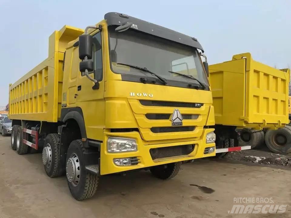 Howo 371 8x4 Savivarčių priekabų vilkikai