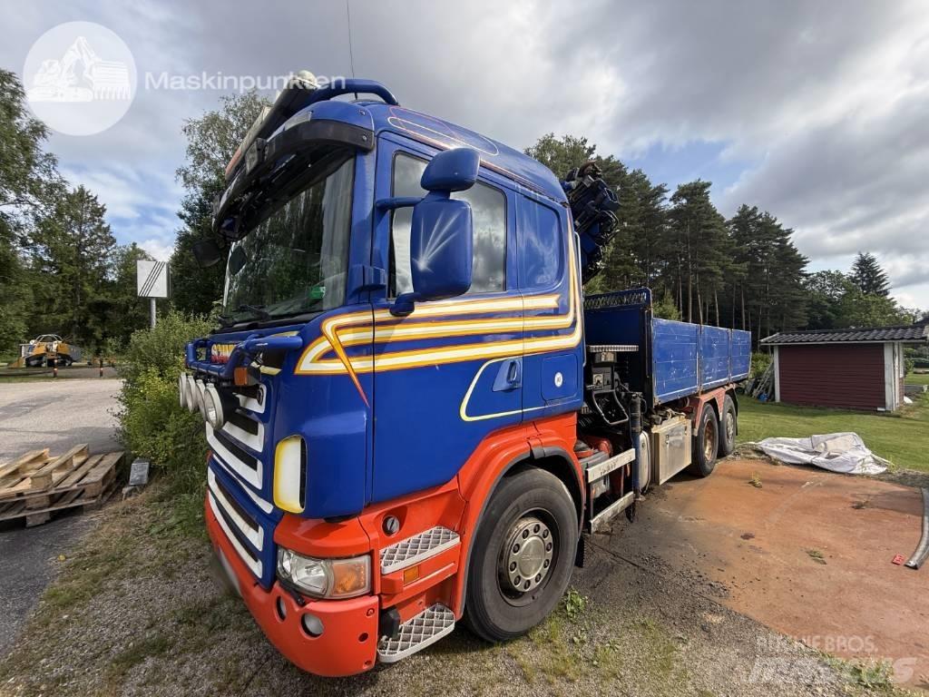 Scania R 420 LB Automobiliniai kranai