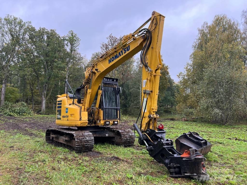 Komatsu PC138US-11 Vikšriniai ekskavatoriai