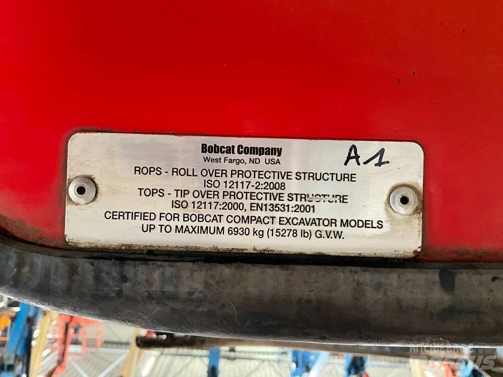 Bobcat E 35 / E 50 Kabinos ir interjeras