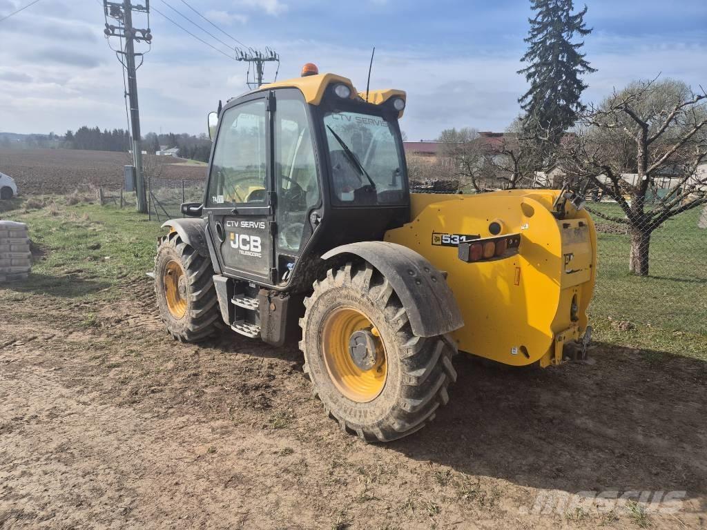 JCB 531-70 Agri Teleskopiniai krautuvai žemės ūkiui