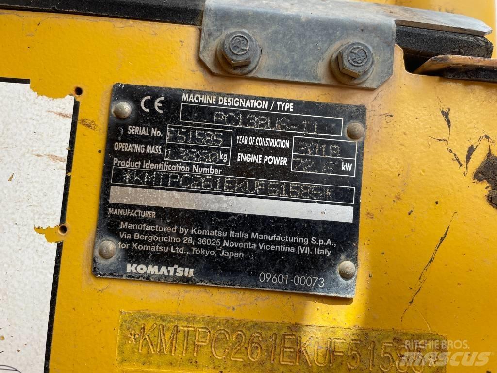 Komatsu PC 138 US-11 Vikšriniai ekskavatoriai
